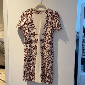 Tory Burch Knee Length Pattern Dress